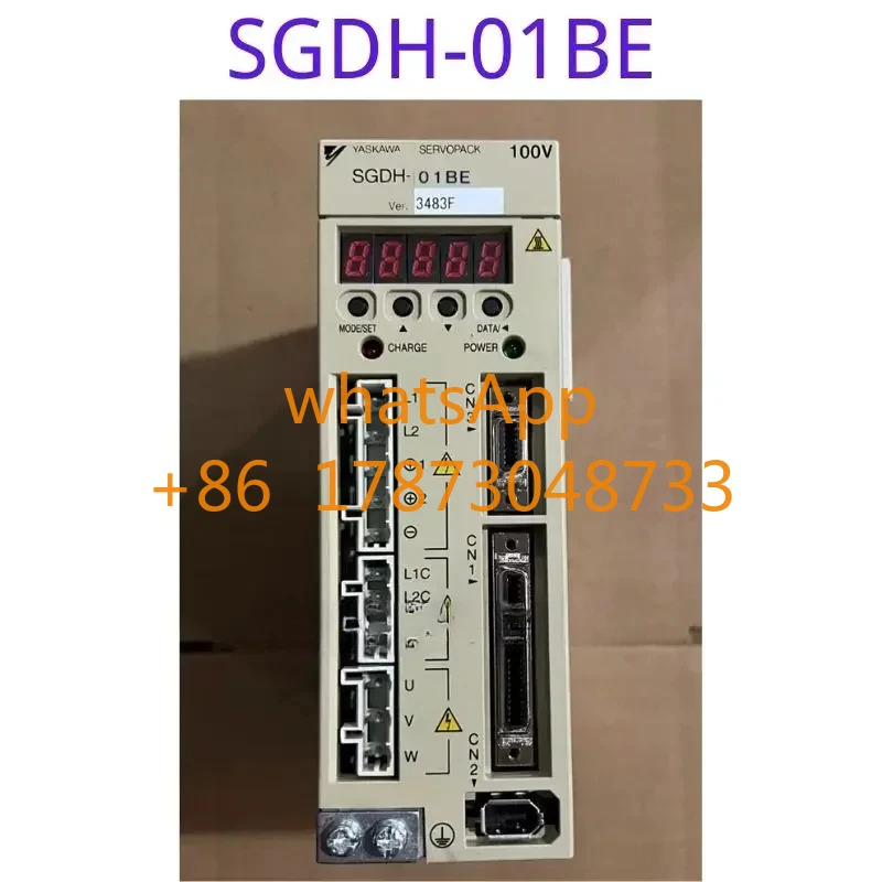 리퍼된 드라이버 SGDH-01BE는 기능 리퍼를 거쳤으며 외관이 손상되지 않았습니다.