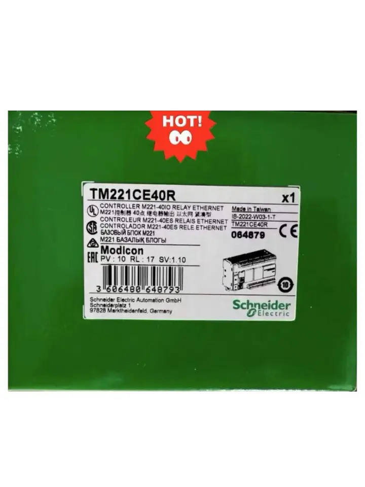 TM221CE40R PLC 컨트롤러