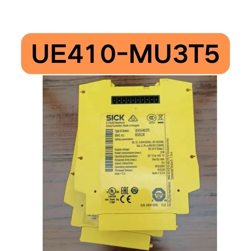 리퍼 UE410-MU3T5 안전 릴레이 6026136 완료 정상 작동