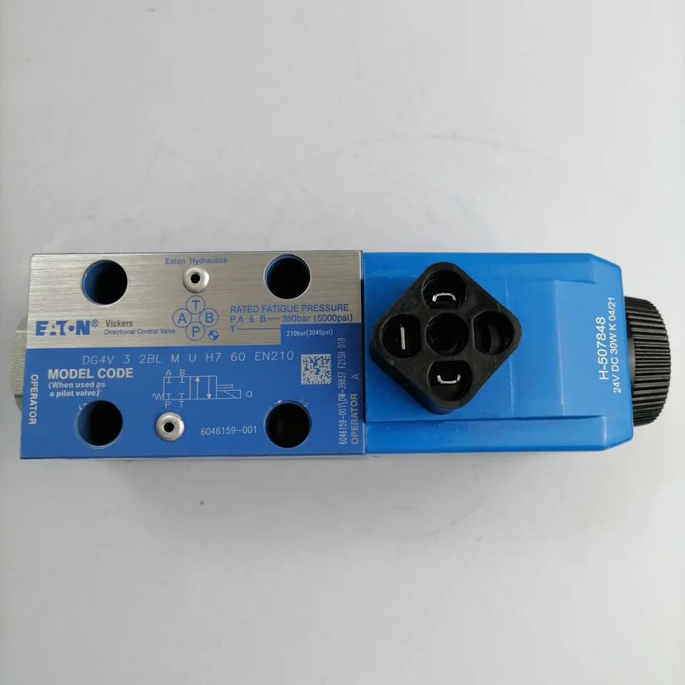 Ea ton vic kers 솔레노이드 밸브 DG4V DG4V-3-2BL-M-U-H7-60