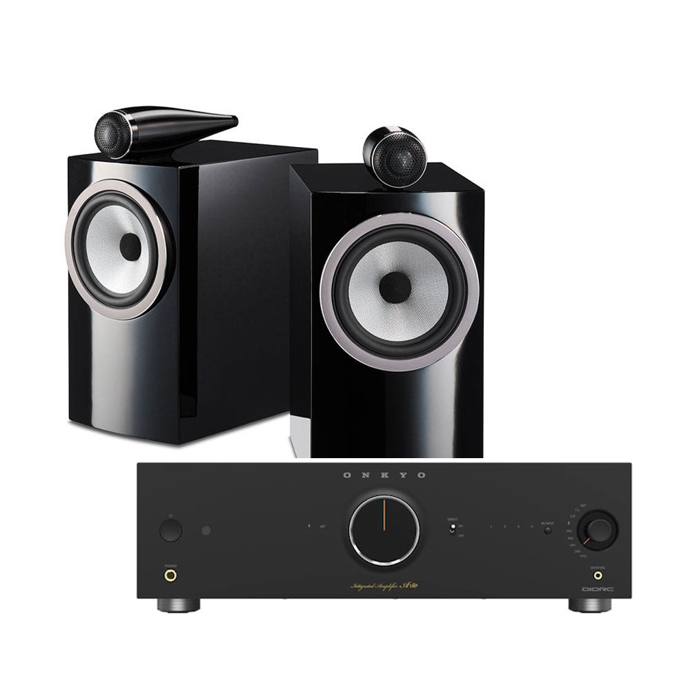 온쿄 ICON A-50 네트워크 인티앰프 + B&W 705 S3 스피커 하이파이 패키지 - 상품 이미지