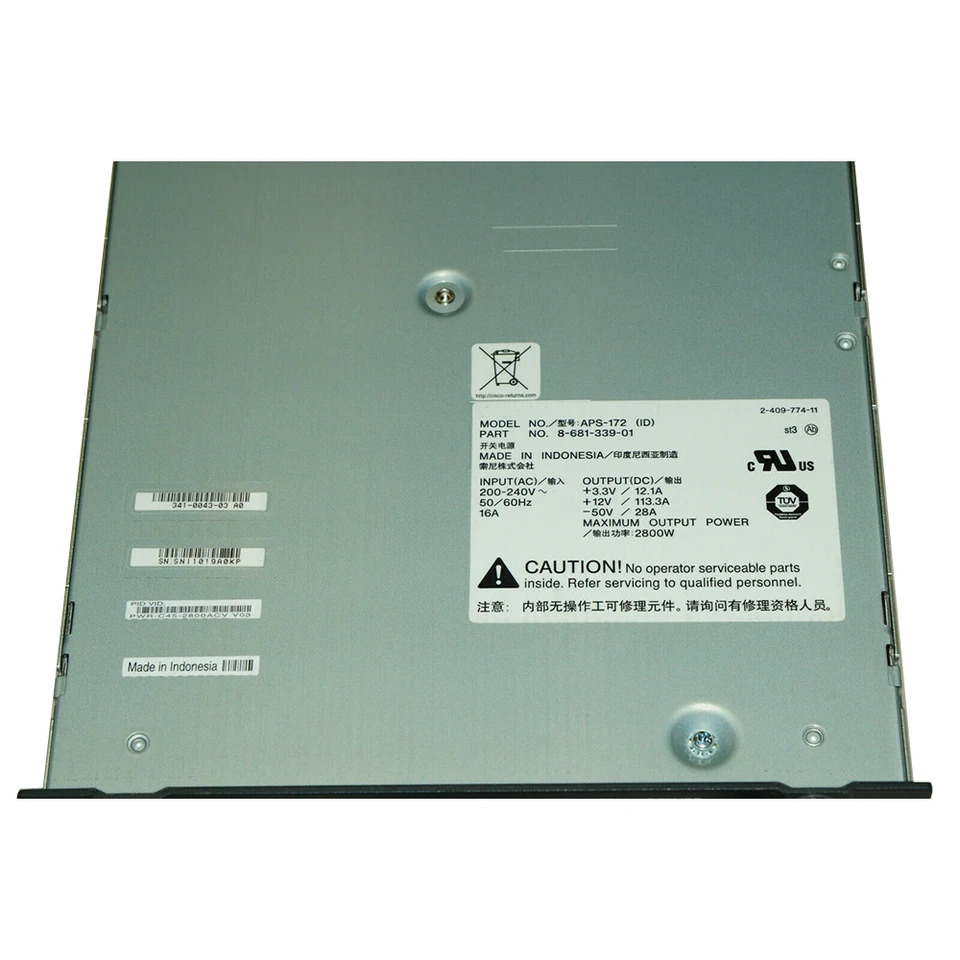 시스코 PWR-C45-2800ACV 전원공급장치 WS-C4506-E 4507R-E