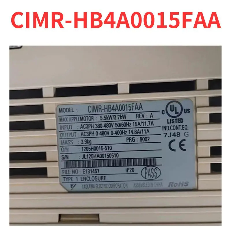CIMR-HB4A0015FAA 주파수 변환기 리퍼 완료 신