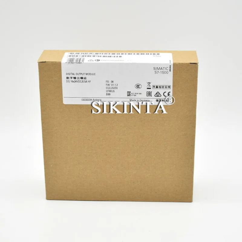 S7-1500 디지털 출력 6ES7522-1BH01-0AB0 PLC 모듈 완전히 리퍼