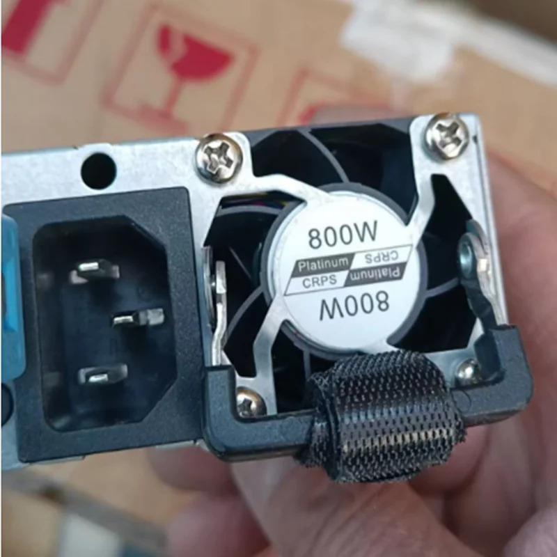 ASPOWER 800W U1A-D0800-K리퍼 전원공급장치가 새 처럼 작동함