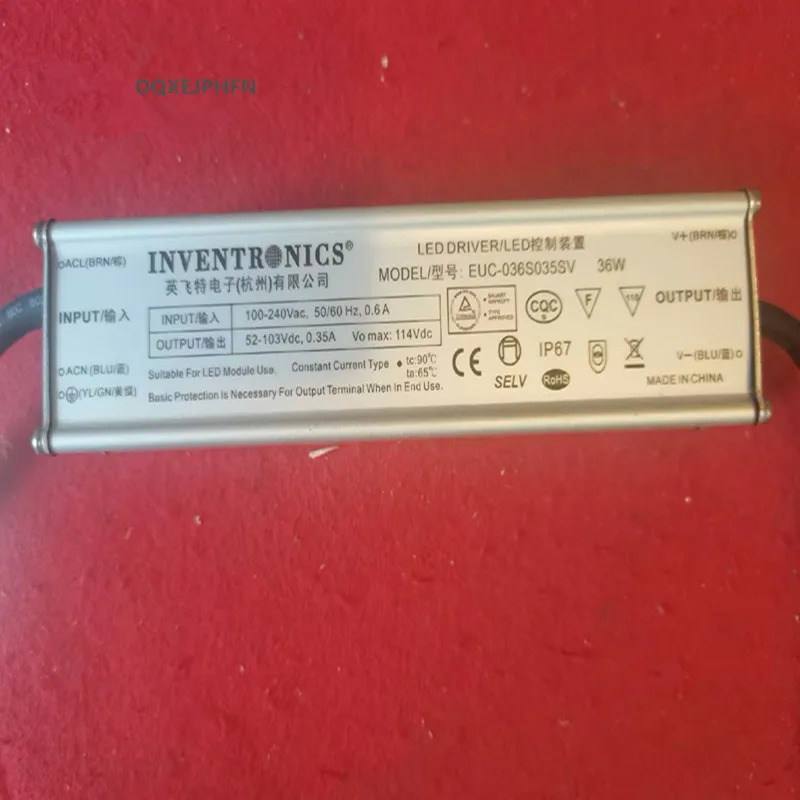 INVENTRONICS 52-103V 36W EUC-036S035SV 103-171V 120W EUC-120S070SV 새 원본 전원공급장치