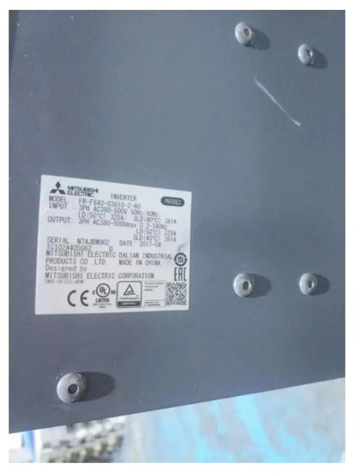 리퍼 FR-F840-03610-2-60 인버터 완료
