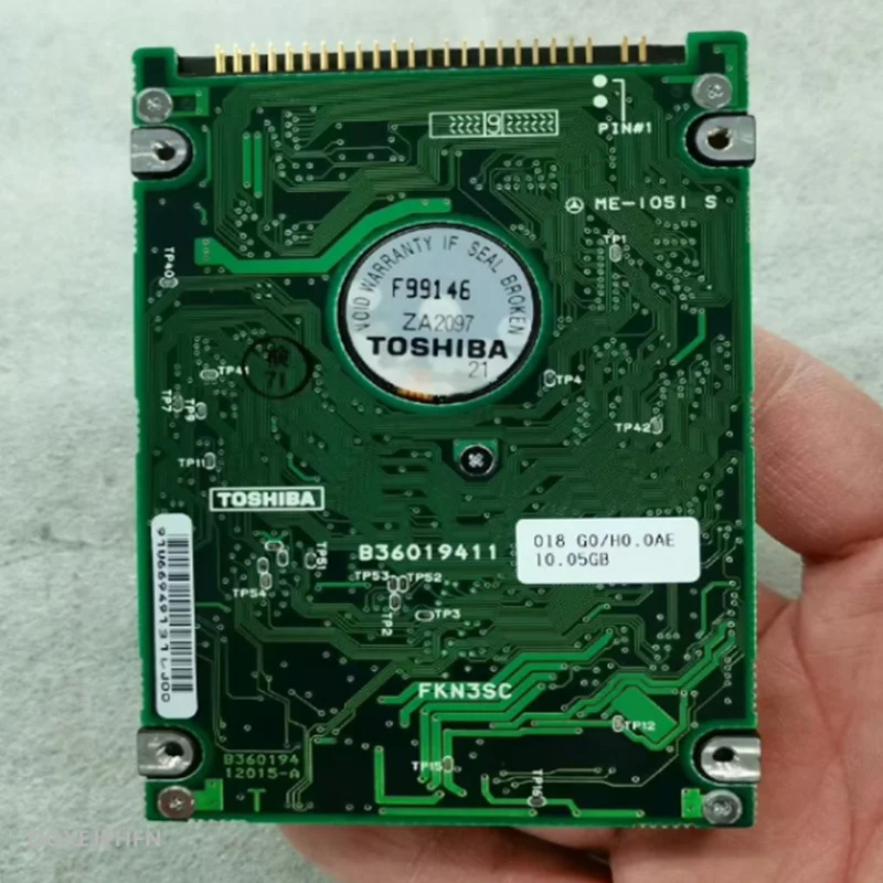 도시바호환오리지널 하드 거신 10GB 2.5 인치 IDE MK1011G 새 것처럼 작동