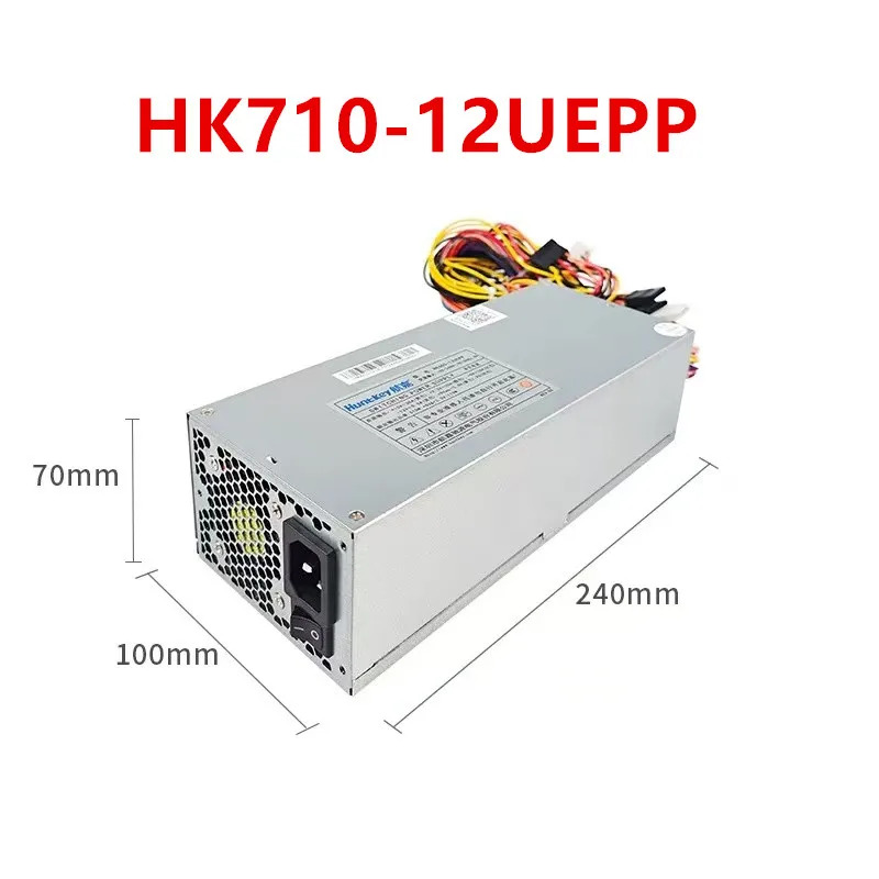 HUNTKEY 2U 610W HK710-12UEPP새 원본 전원공급장치