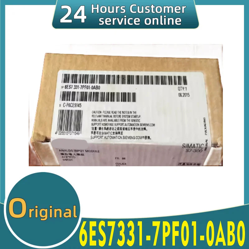오리지널 6es7331-7pf01-0ab0