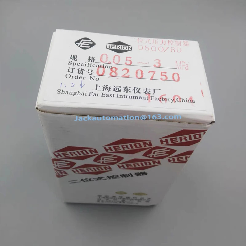 HERION 0820750 0820850 압력 컨트롤러 D500 8D 스위치