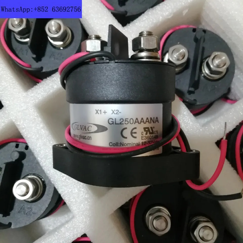 250 고전압 DC 접촉기 코일 작동 전압 AAANA 750V250A 12 V 24V