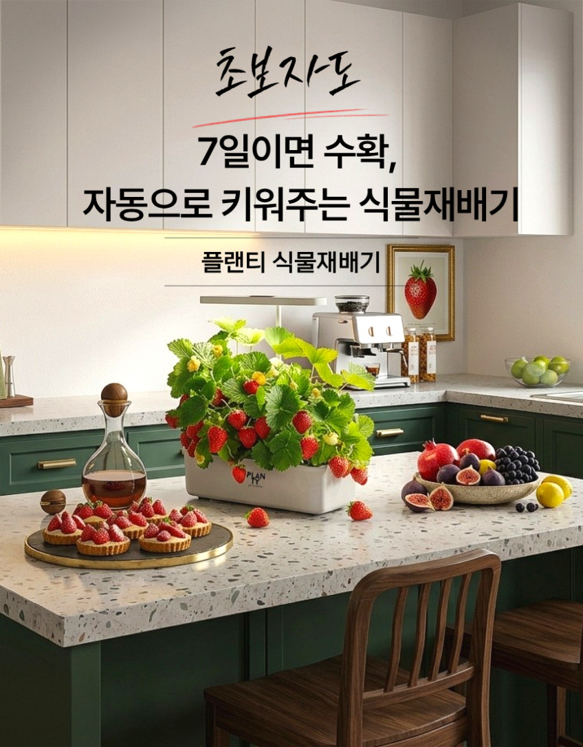 플랜티 식물재배기 초보도 쉽게, 집에서 키우는 스마트 수경재배기 판매처 상세 정보 이미지 2