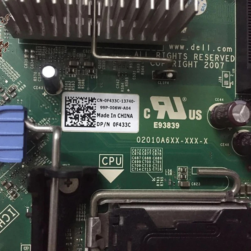DELL PowerEdge T300 F433C TY177 0F433C 0TY177 메인보드 리퍼 완료