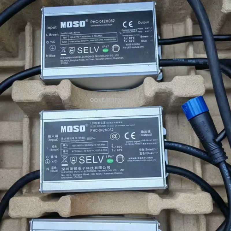 MOSO 30-62V 42W PHC-042M062 38-62V 240W XCP-240M062거오리지널 전원공급장치는 새것처럼 작동