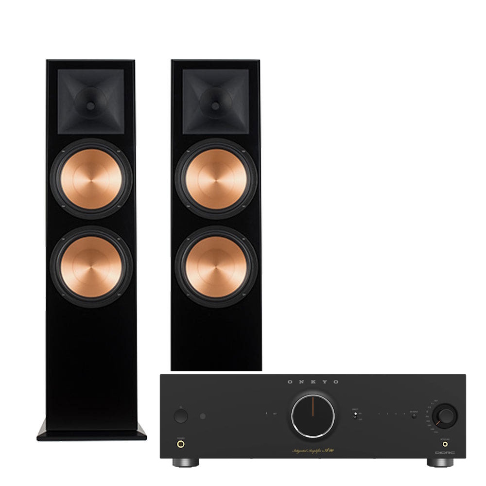온쿄 ICON A-50 네트워크 인티앰프 + 클립쉬 RF-7 III 스피커 하이파이 패키지 - 상품 이미지