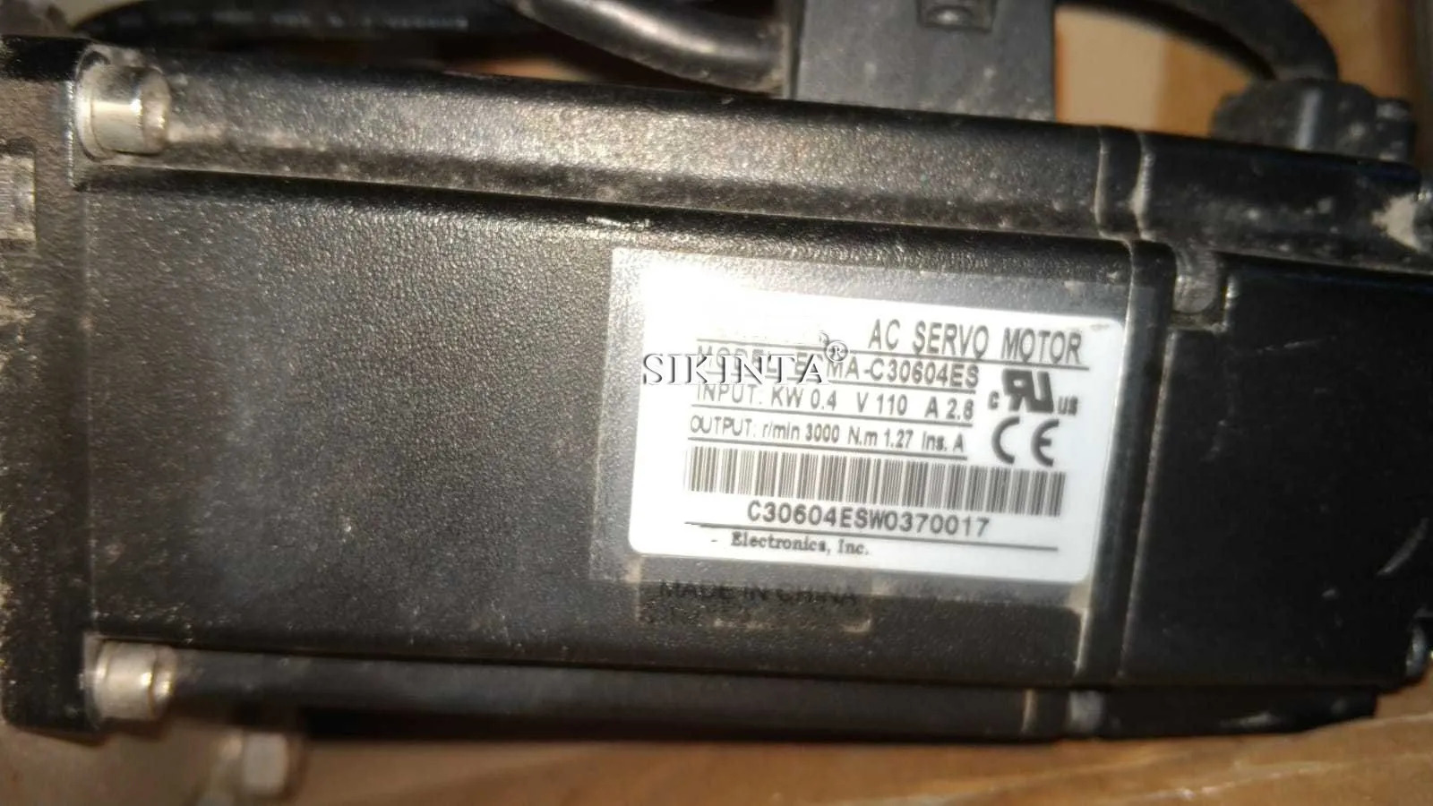 ECMA-C30604ES 400W 서보모터 원본 완전 리퍼