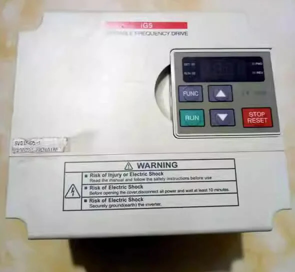 SV015iG5-1 220v 1.5KW 3개월 으로 잘 작동함