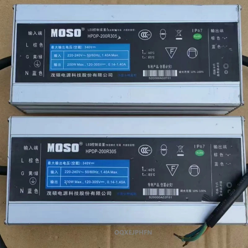 MOSO 120-305V 200W hp호환DP-200R305 30-56V 680W X6-680M056A12 거새 원본 전원공급장치 새 처럼 작동