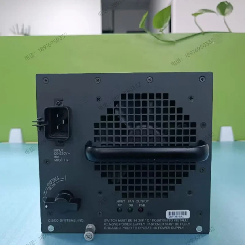 시스코 6500 76 리퍼 PSU 전원공급장치 WS-CAC-2500W 34-1535-02 7000056-0002 새 것처럼 작동