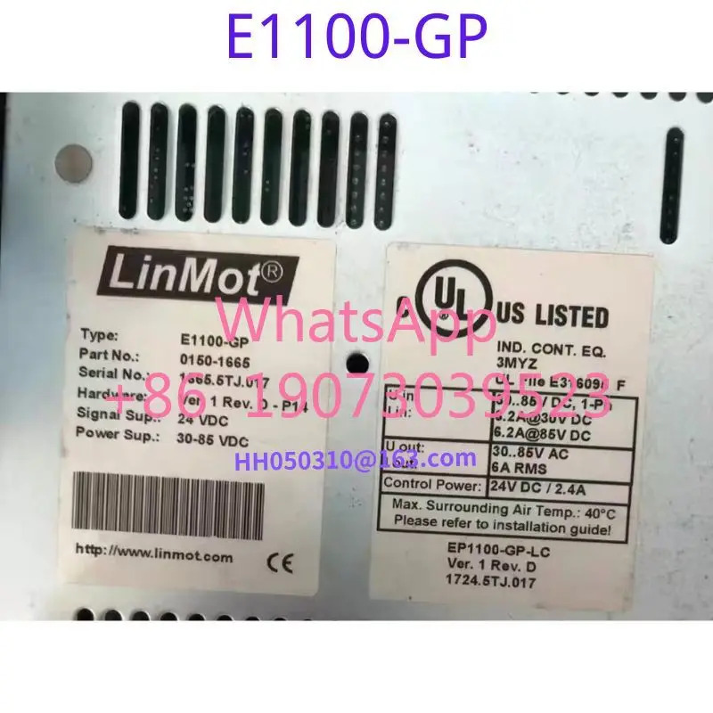 리퍼 서보 드라이브 E1100-GP 기능 OK
