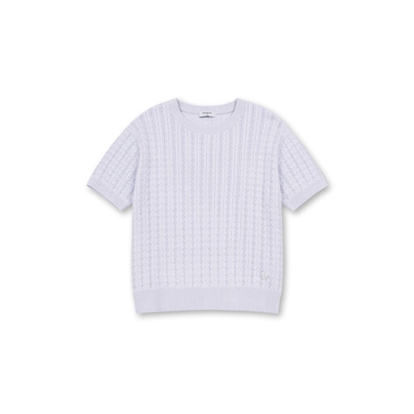 폴햄키즈 여아 크루넥 반팔 니트 4color(택1) G2ER2010A - 상세 이미지 4