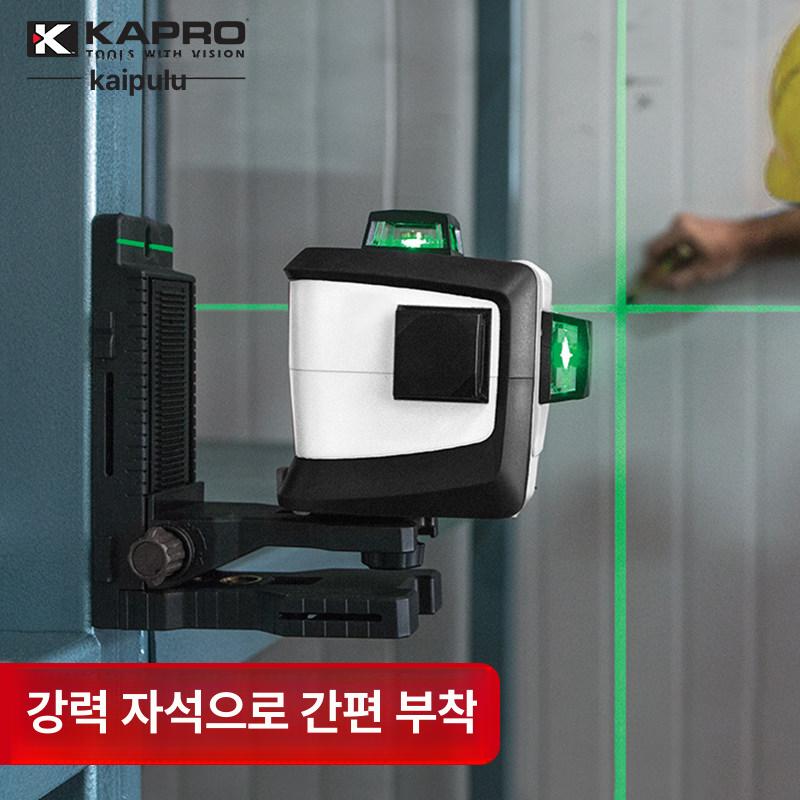 수직 레이져레벨기 적외선 고정밀 줄자 거리측정기 라인레이저 레이저수평계 산업용 - 상세 이미지 5
