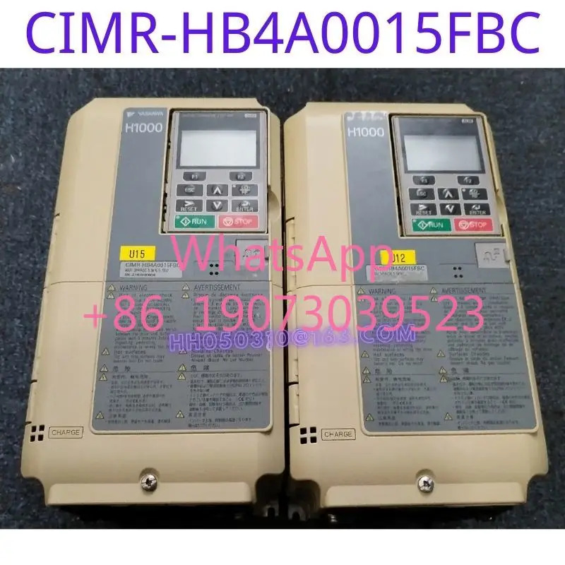리퍼 H1000 시리즈 주파수 변환기 CIMR-HB4A0015FBC 5.5KW/3.7KW 기능 외관 손상 없음