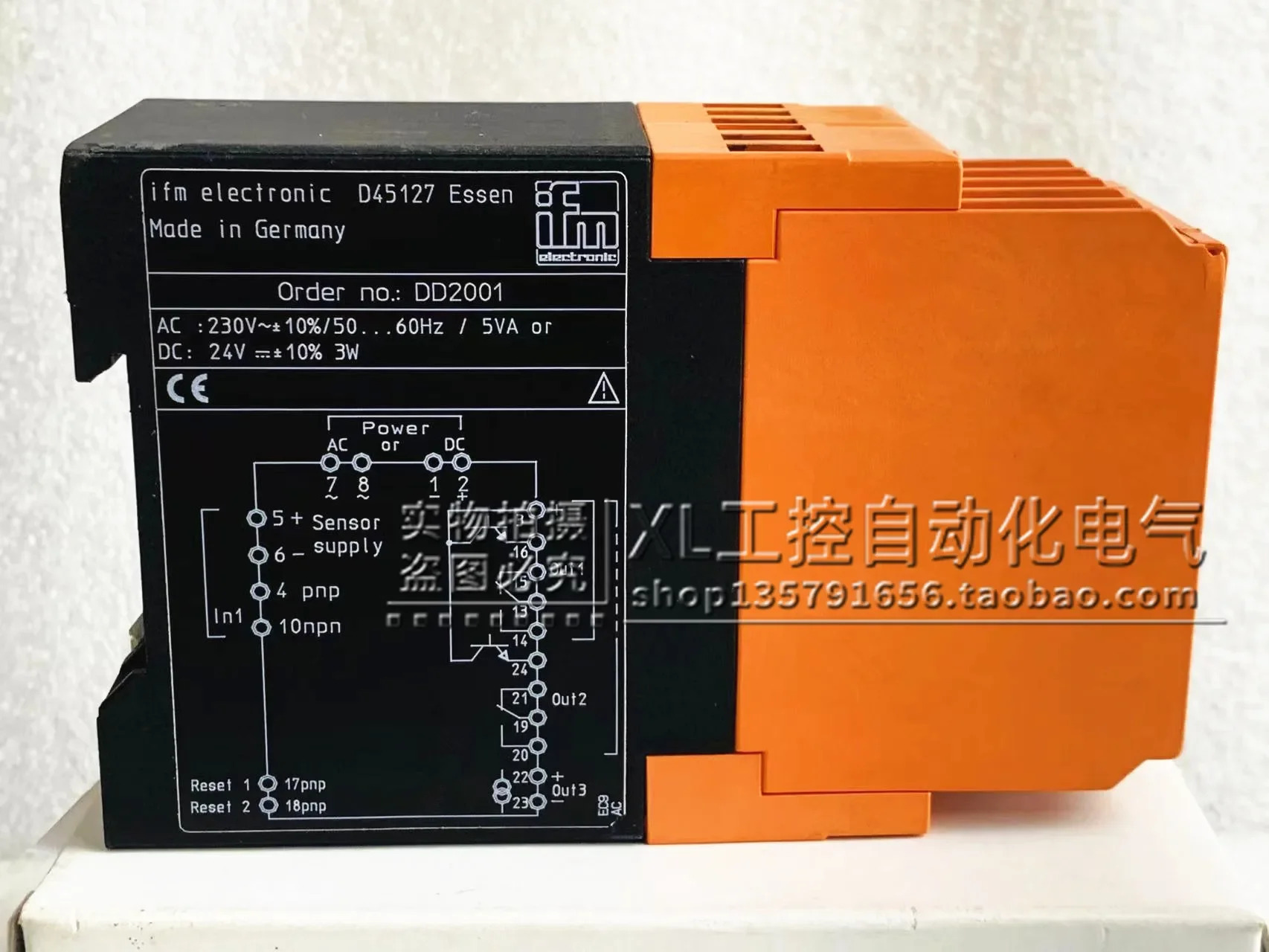 오리지널 IFM Yifu 게이트 데이터 속도 모니터 DD2001 FR-1