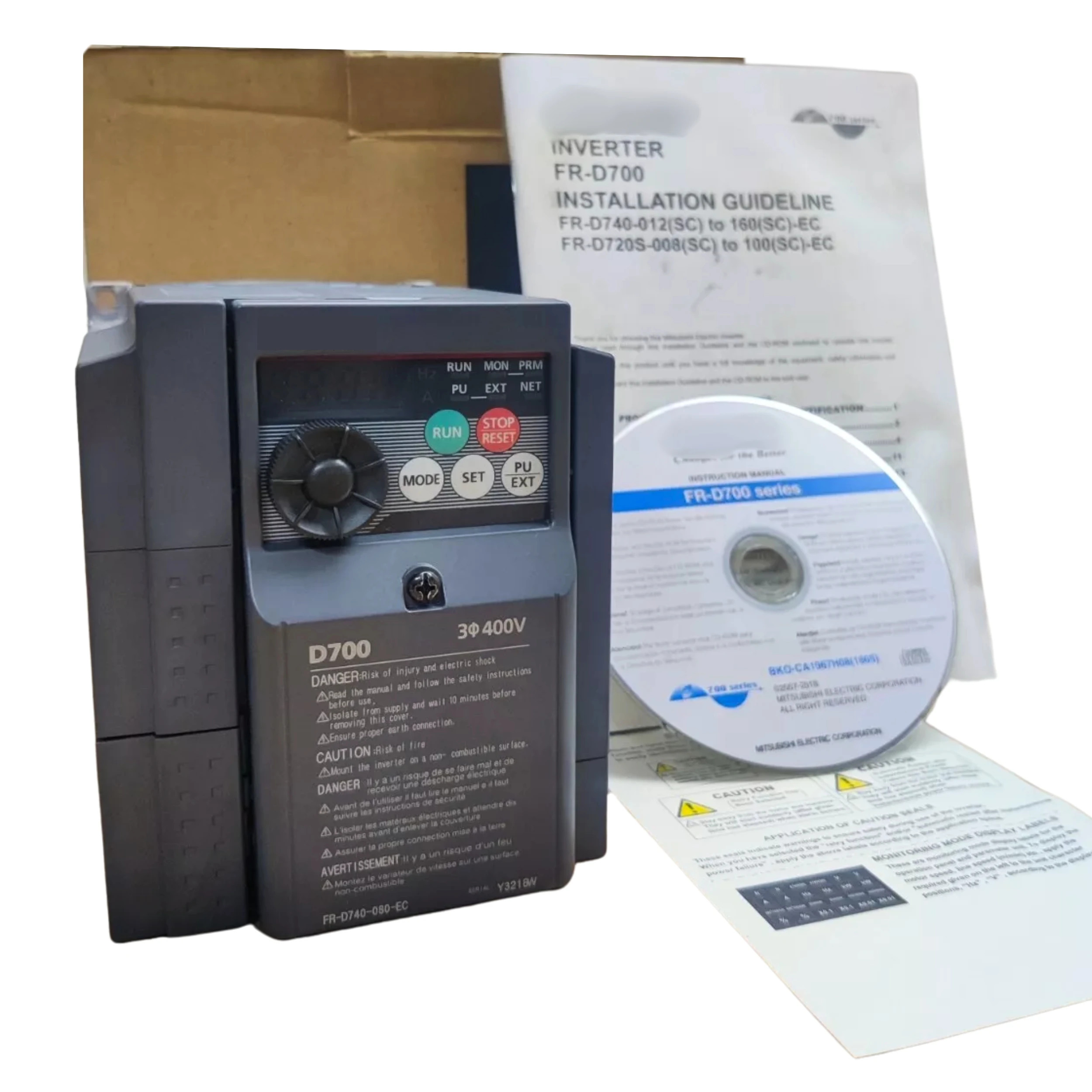 새 FR-D740-080-EC 인버터
