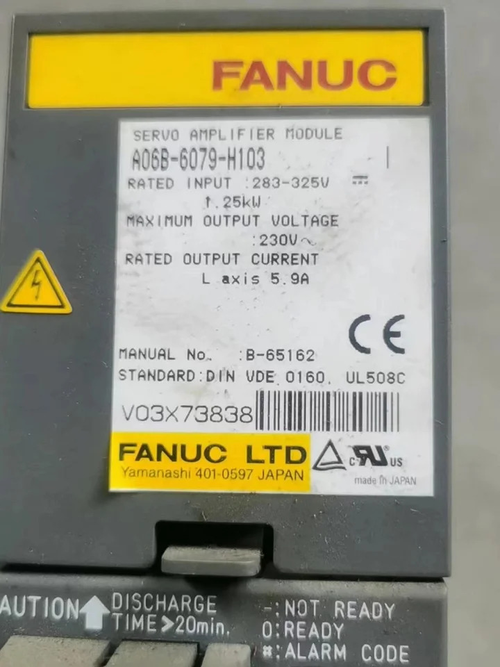 리퍼 A06B-6079-H103 서보 증폭기 모듈 완료