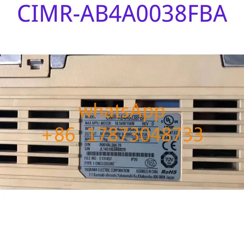 리퍼 A1000 시리즈 주파수 변환기 CIMR-AB4A0038FBA 15KW 18.5kw 기능 리퍼가 그대로 유지