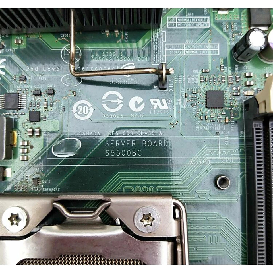 Inter S5500BC 시스템 마더보드 LGA1366