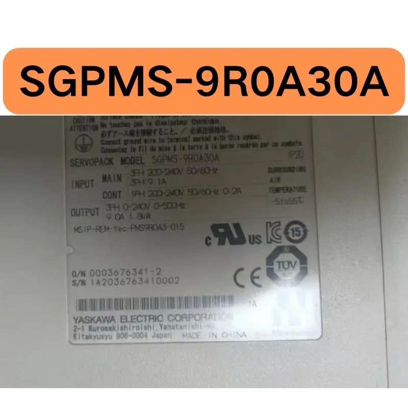 리퍼 SGPMS-9R0A30A 서보 드라이버 1.8Kw 완료 정상 기능