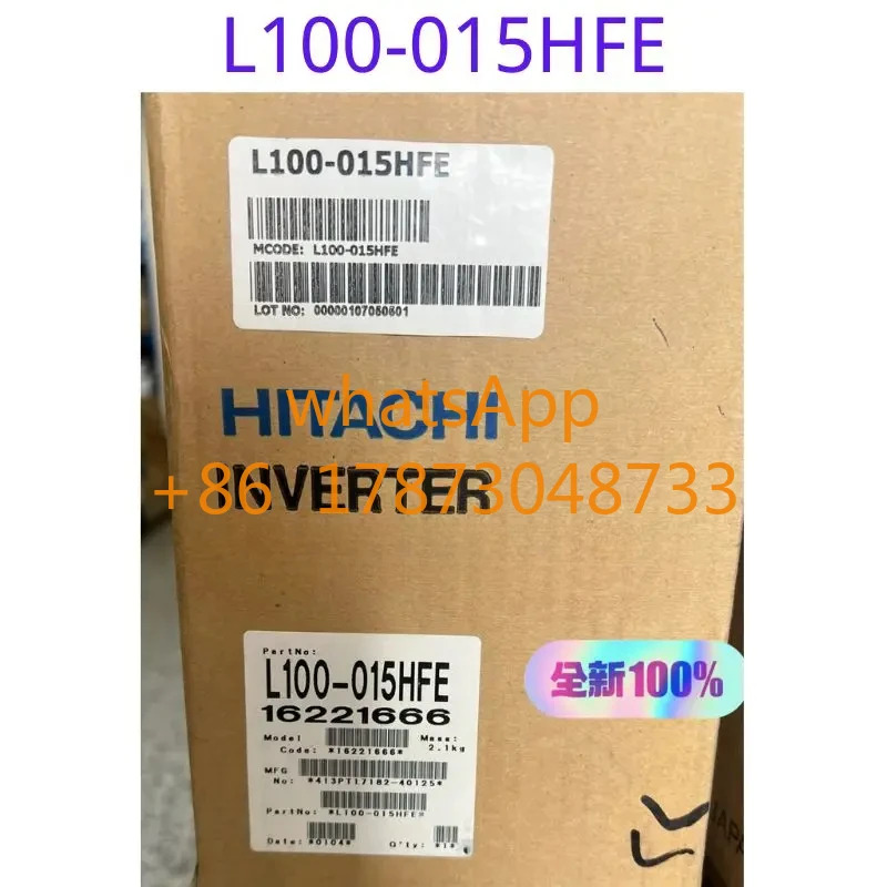 오리지널 주파수 변환기 L100-015HFE 1.5KW 380V