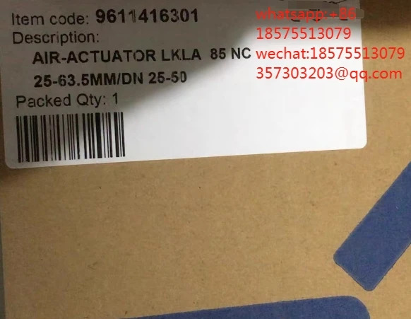 9611416301 LKLA 85NC 공압 버터플라이 밸브 LKB 액추에이터 25-63.5MM DN 25-50