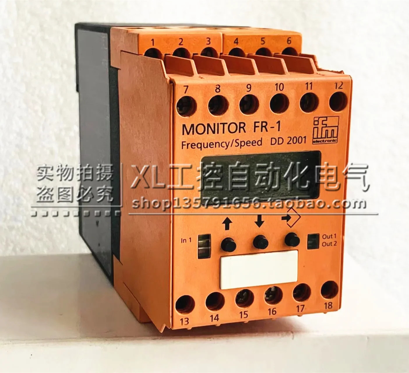 오리지널 IFM Yifu 게이트 데이터 속도 모니터 DD2001 FR-1