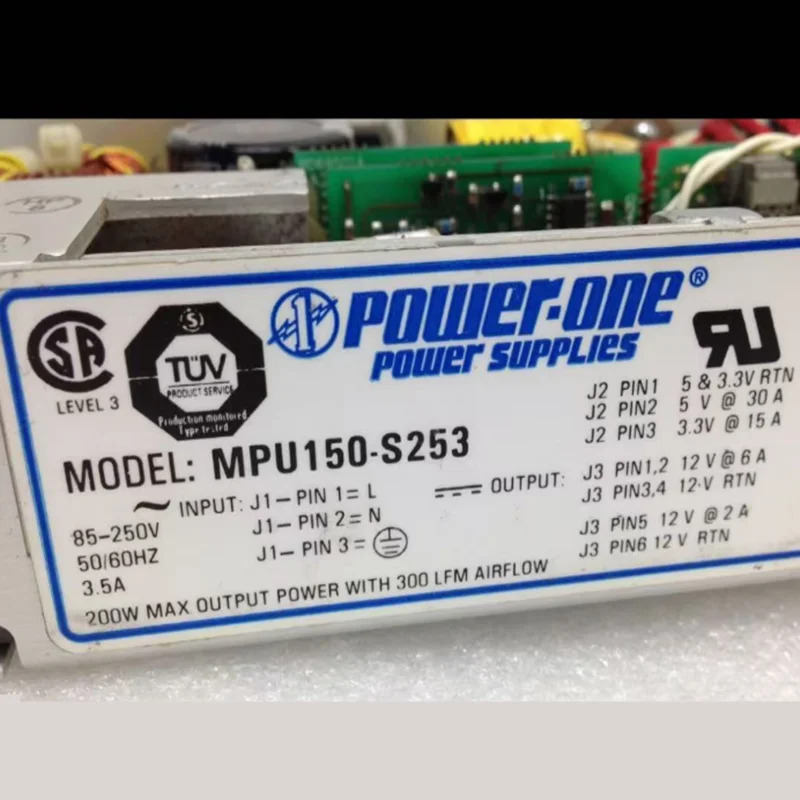 POWER-ONE 150W MPU150-S253 80W MAP80-1048전원공급장치 리퍼 새 처럼 작동