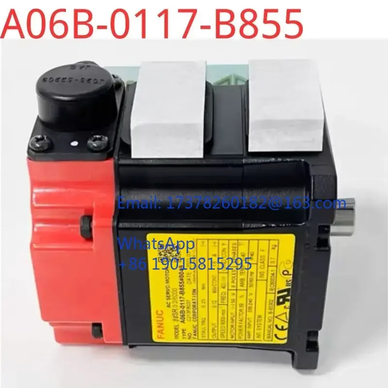 리퍼 A06B-0117-B855  0049 Fanuc LR Mate 200iD 5-6축 모터 감지 OK