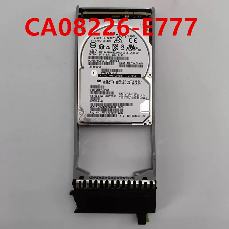 내부 하드 CA08226-E777 CA05954-3243FUJITSU DX S4 1.2TB 2.5 SAS 10K거새 원본 HDD