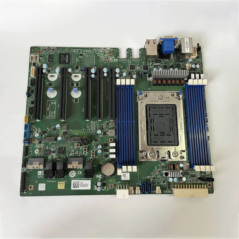 TYAN S8030 서버 마더보드 S8030GM호환2NE EPYC 지지대 280W 7H12 리퍼 완료 고품질