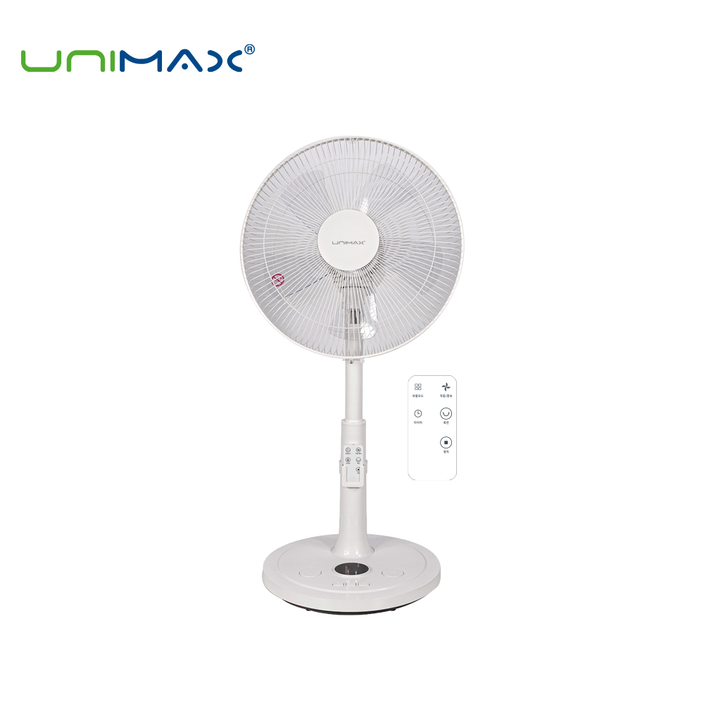 유니맥스 14인치 리모컨형 발터치 스탠드 가정용 선풍기 리모컨 포함 UMF-R1419XAA - 상세 이미지 2