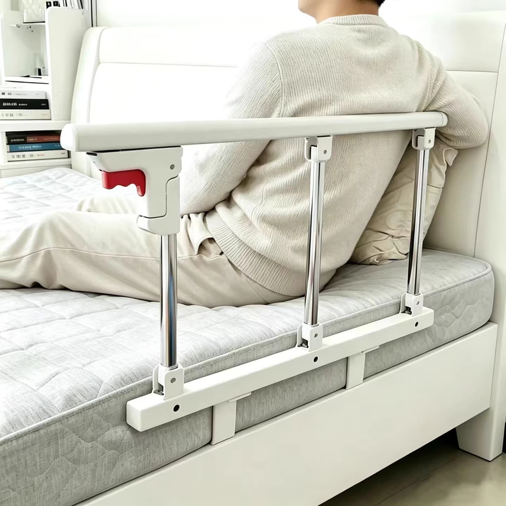 침대손잡이 가드레일 조절 노약자 다리 낙하 방지 70cm - 상세 이미지 2