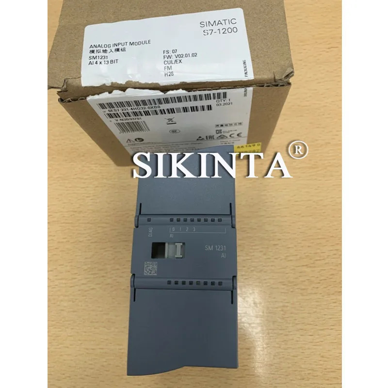 S7-1200 SIMATIC 6ES7231-4HD32-0XB0 6ES7232-4HB32-0XB0 PLC 모듈 완전히 리퍼