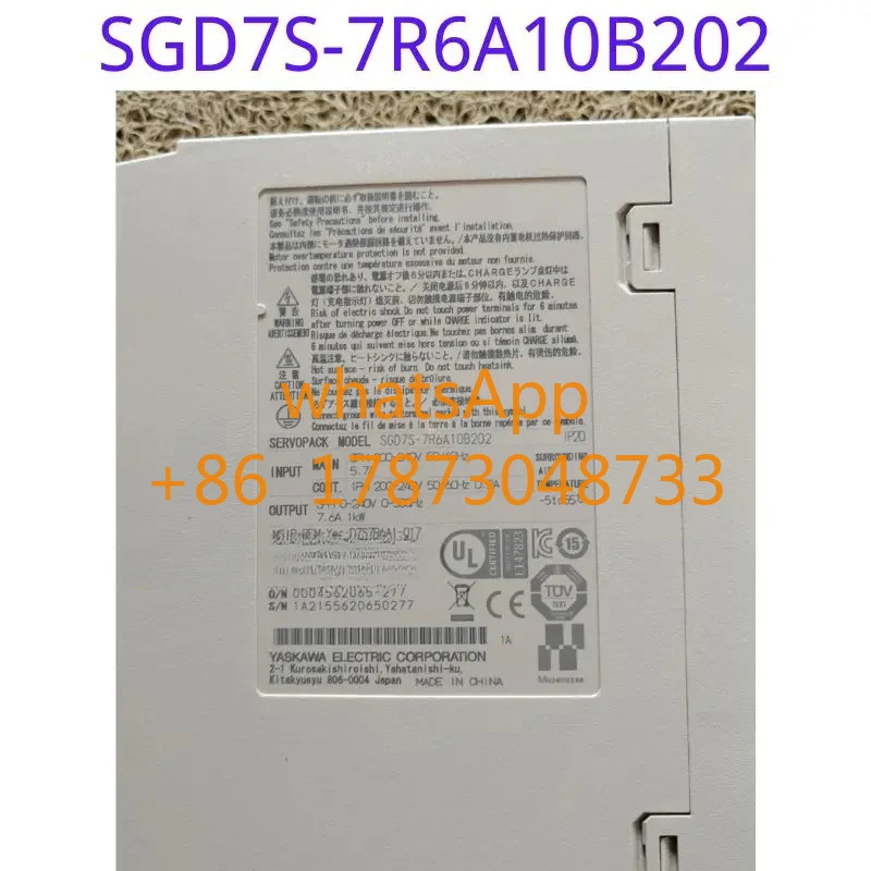 리퍼 드라이브 SGD7S-7R6A10B202기능 리퍼는 OK