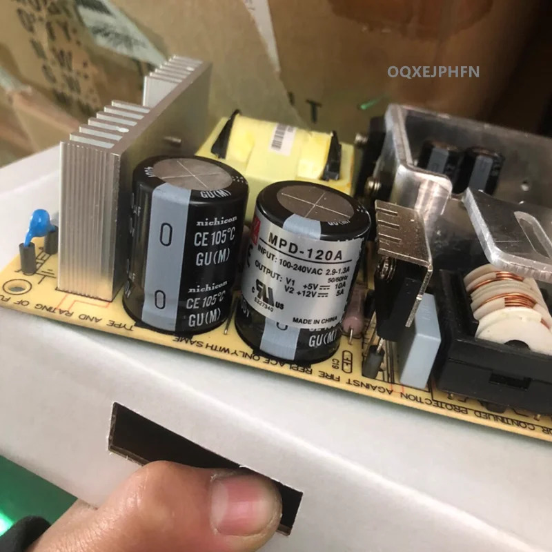 MW 5V10A 12V5A 120W MPD-120A새 원본 전원공급장치