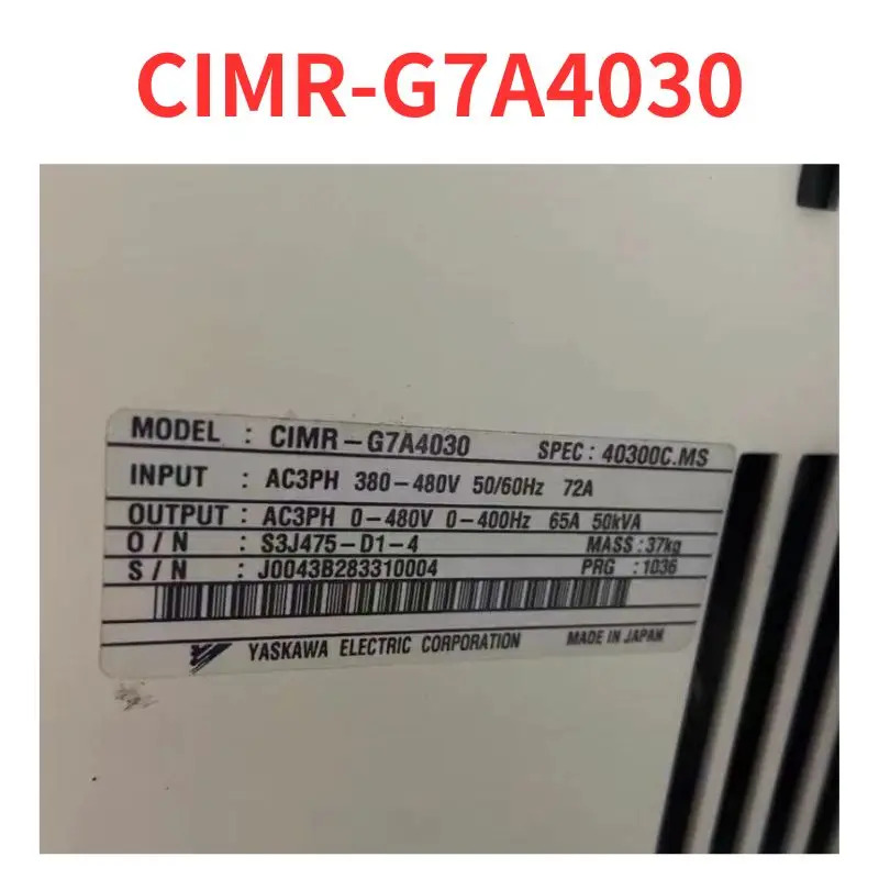 CIMR-G7A4030 주파수 변환기 리퍼 완료 신