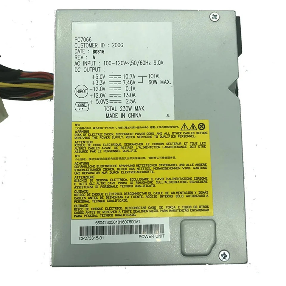 Fujitsu D5200 D5245 D5320 D5260 D5255 D5340 D5215 D5310 전원공급장치 PC7066 DPS-230LB A API4PC49 230W