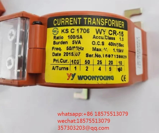 WOONYOUNG KS C 1706 WY CR-30 CR-15 전류 트랜스포머