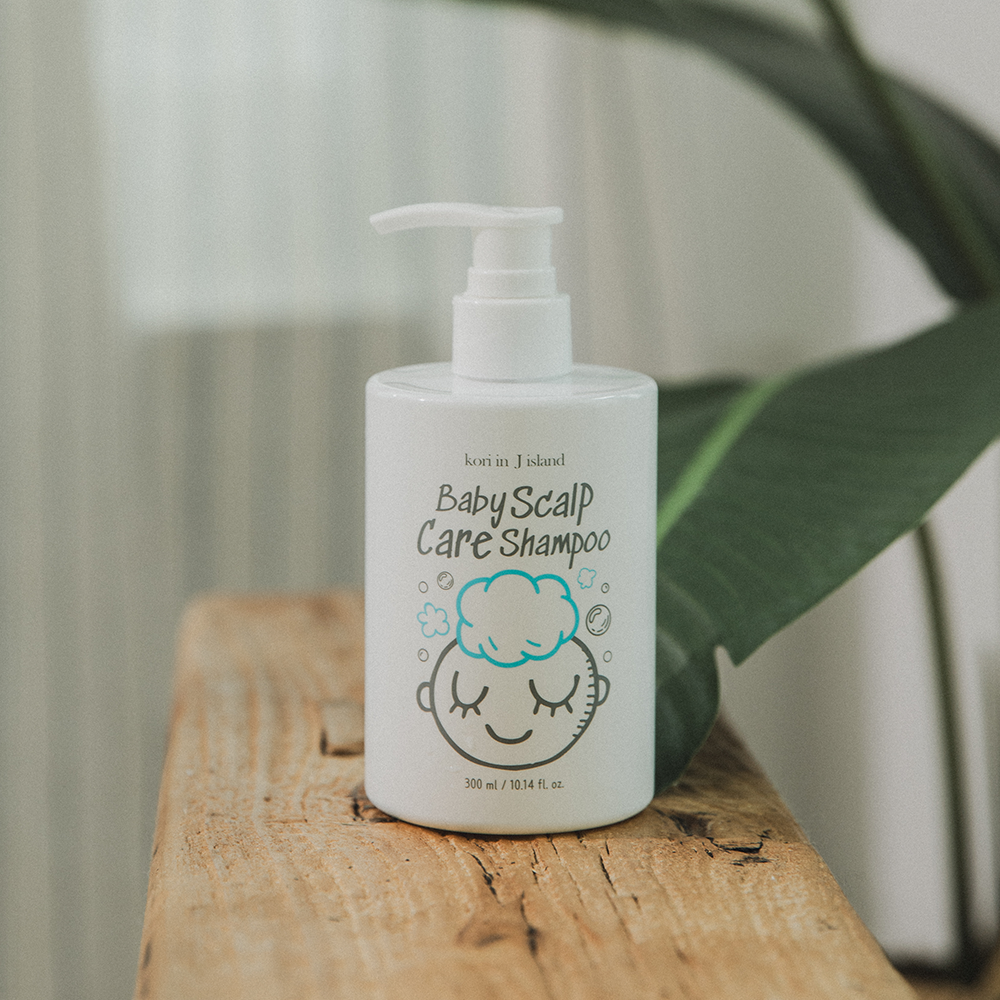 코리인제이아일랜드 아기샴푸 두피샴푸 신생아 두피각질 케어 유아 비건 300ml - 상세 이미지 3